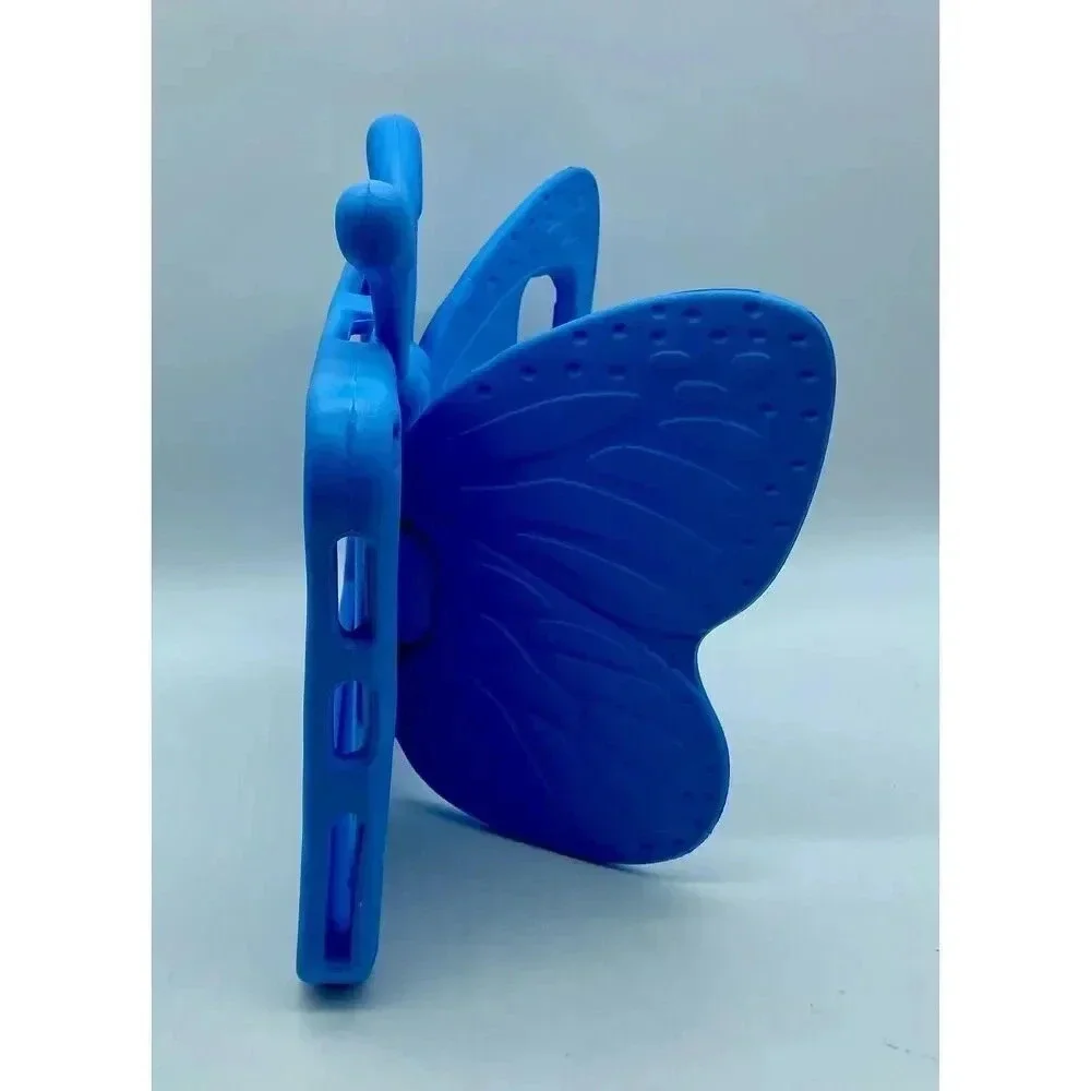 Kids EVA Shockproof Butterfly Case With Stand For Honor Pad 6 7 X8 X6 Blue‎